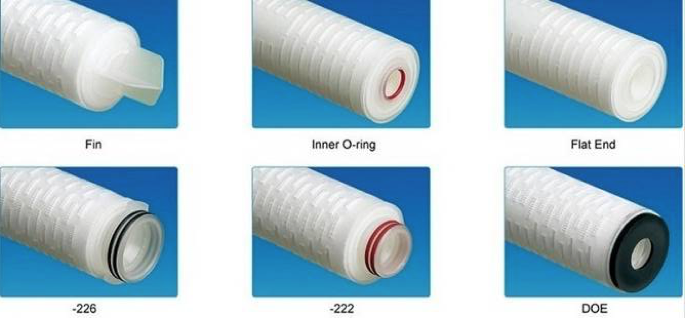 折疊濾芯接口示意圖