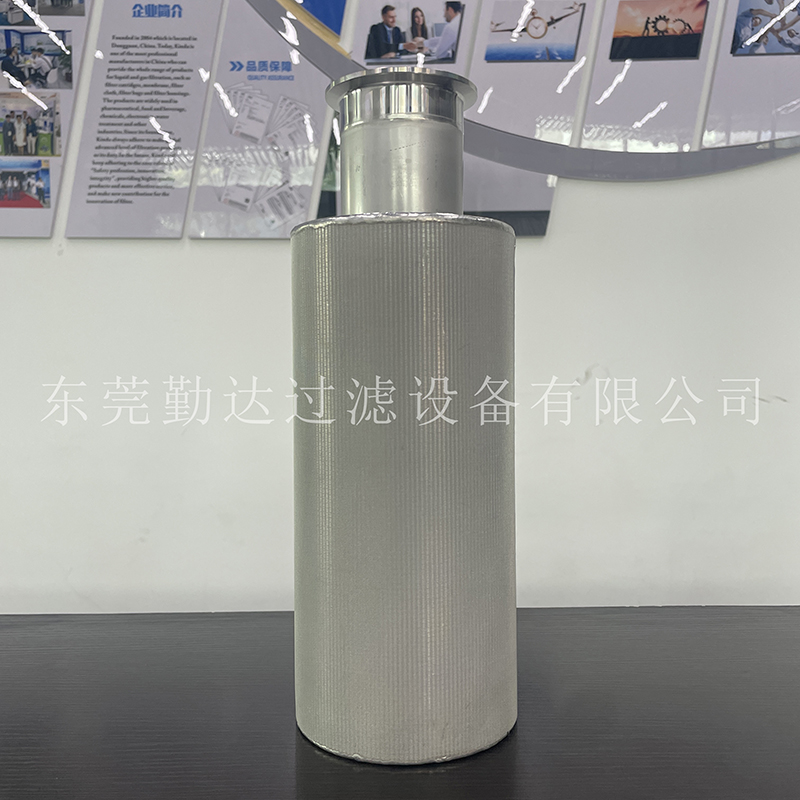 燒結濾芯在鋰電池漿料生產中的作用與用途